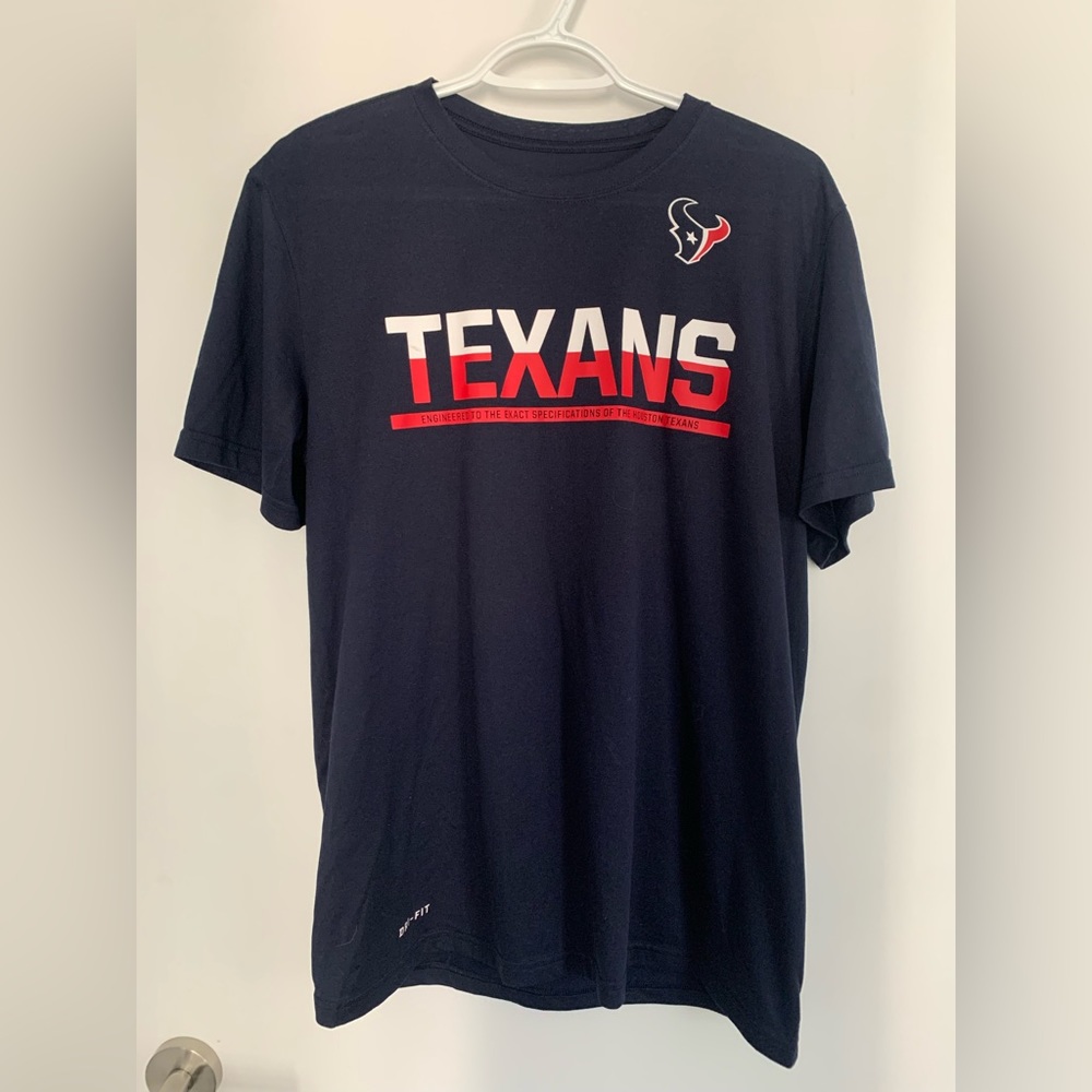 Texans NFL team t-shirt Dri-Fit (Size: M)